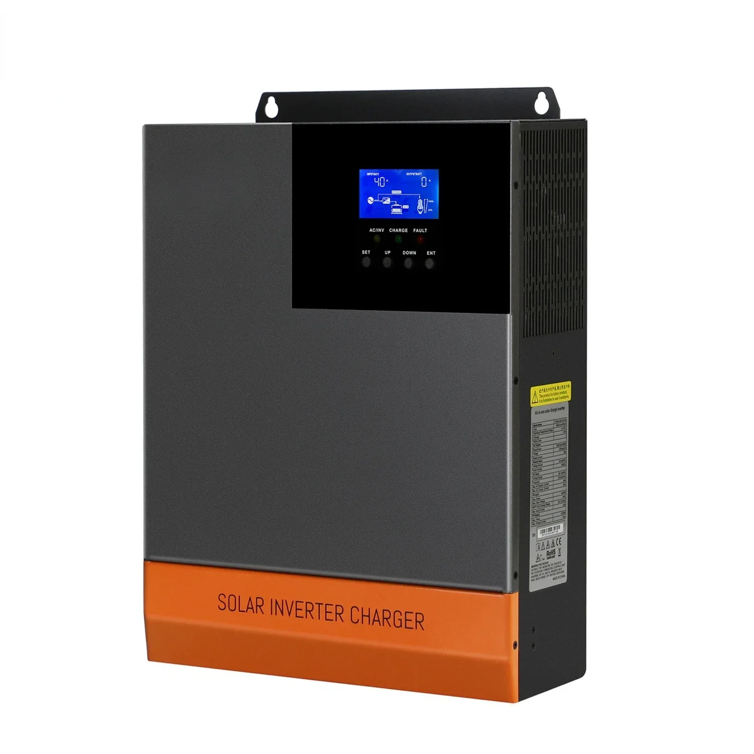 Hybrid Solar Inverter 5.5Kw Mppt 48V - 5.5kW MPPT 100A optische 220V 48V