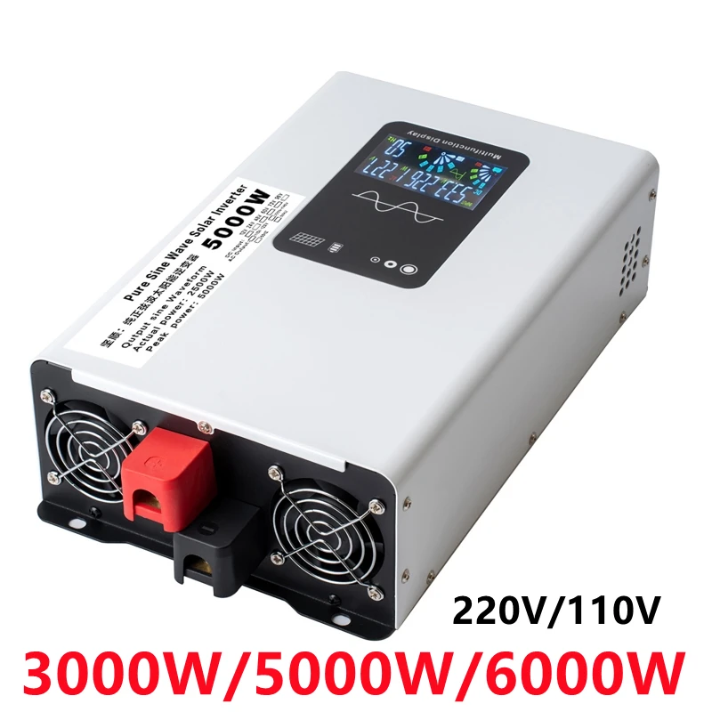 Pure Sine Wave Inverter 5000W 48V 220V - Omvormer Zuivere Sinus 3000W 5000W 6000W