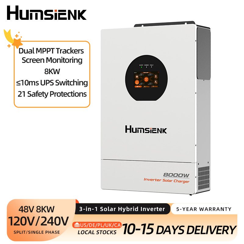 Mppt Hybrid Inverter 48V 8Kw 3 Phase - Humsienk 48V 8KW 3-in-1 Solar Hybride