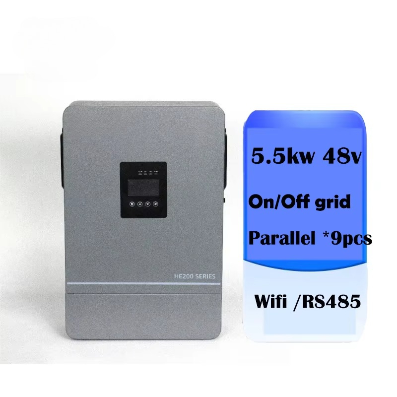 Hybrid Solar Inverter 5.5Kw Mppt 48V - 3,6kW 5,5kW 24V 48V 6,2kW Beste