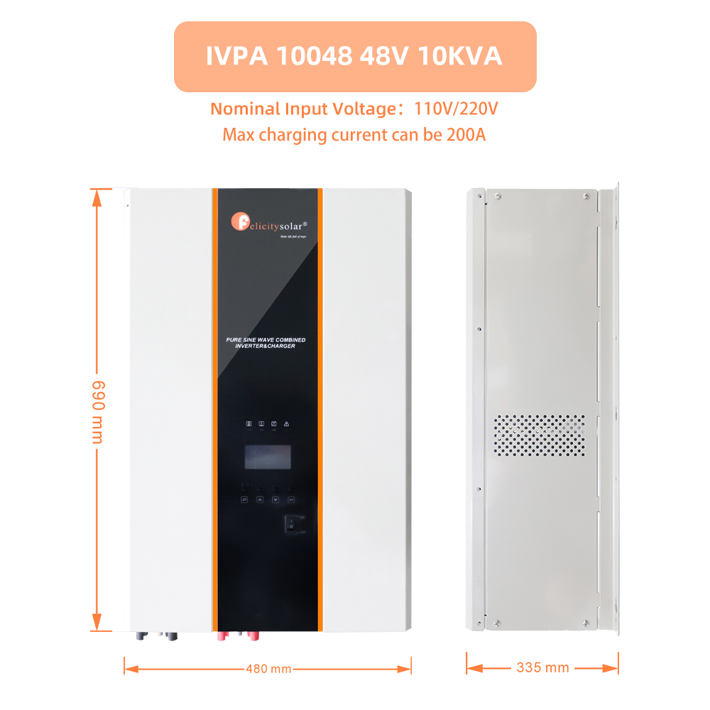 110 V/220 V 48 V Solar Convert - Split Phase Inverter 10Kw 110V 220V recensie en prijs