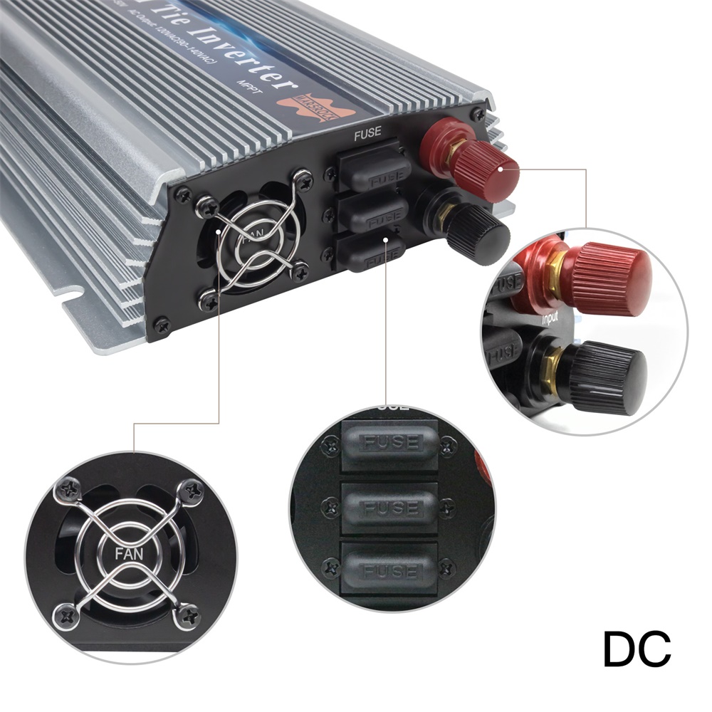 1000-1400W Grid Tie Micro-zonn - Micro Inverter 1400W Solar Grid Tie recensie en prijs