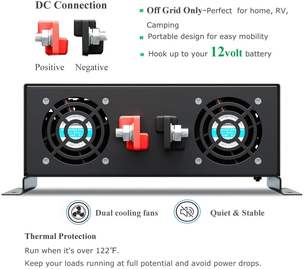Off Grid Zuivere Sinus Zonne-e - Pure Sine Wave Inverter 5000W 48V 220V recensie en prijs