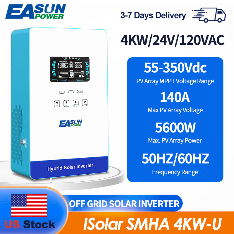 EASUN POWER 4000W 24V Off Grid - Grid Tie Inverter Limiter 2000W recensie en prijs