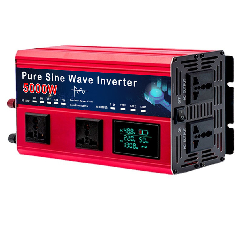 5000W Zuivere Sinus Inverter H - Pure Sine Wave Inverter 5000W 48V 220V recensie en prijs