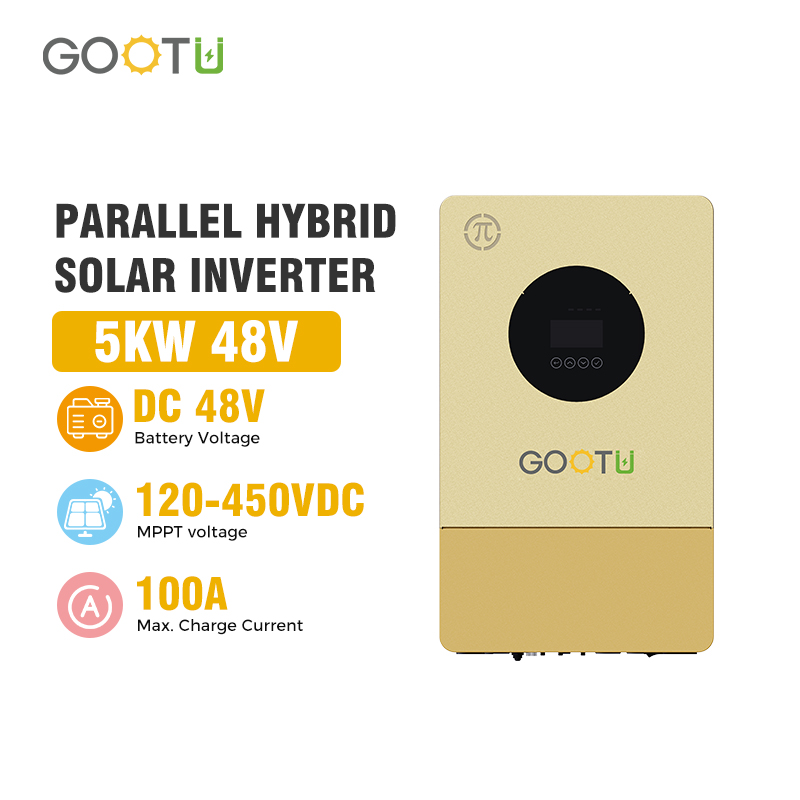 Hybride Solar Inverter 5kW 48V - Parallel Solar Inverter 48V 5000W Mppt recensie en prijs
