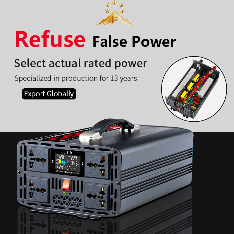 5KW 6KW 8KW Zuivere Sinusgolf  - Pure Sine Wave Inverter 5000W 48V 220V recensie en prijs