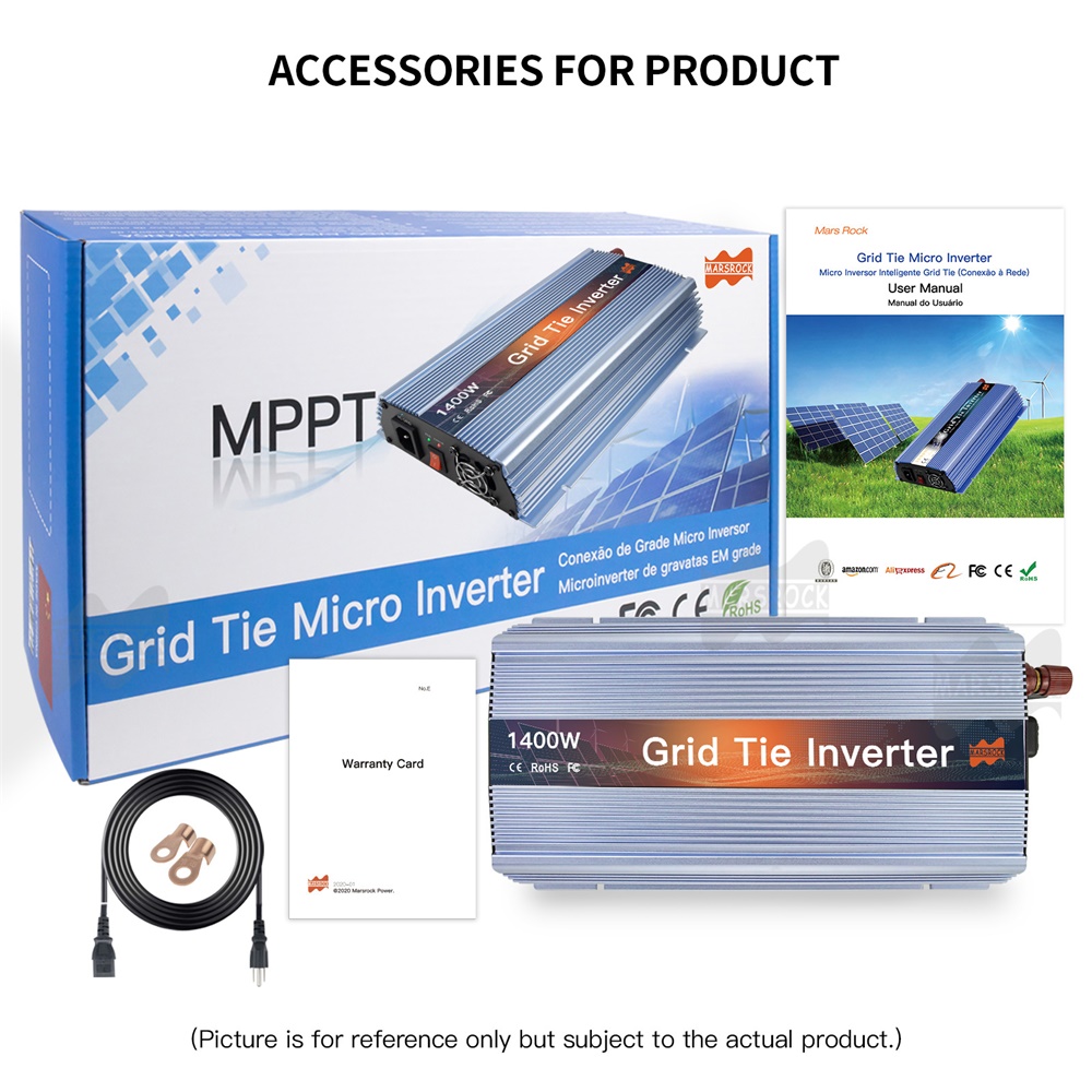 1000-1400W Grid Tie Micro Sola - Micro Inverter 1400W Solar Grid Tie recensie en prijs