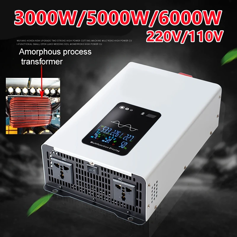 Omvormer Zuivere Sinus 3000W 5 - Pure Sine Wave Inverter 5000W 48V 220V recensie en prijs