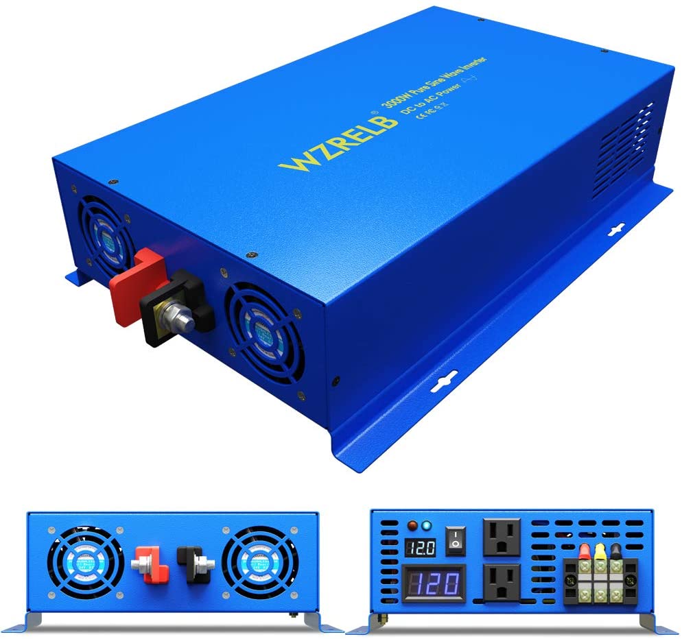 Zuivere Sinus Omvormer 3000W 2 - Inverter Pure Sine Wave 60Hz 120V 3000W recensie en prijs