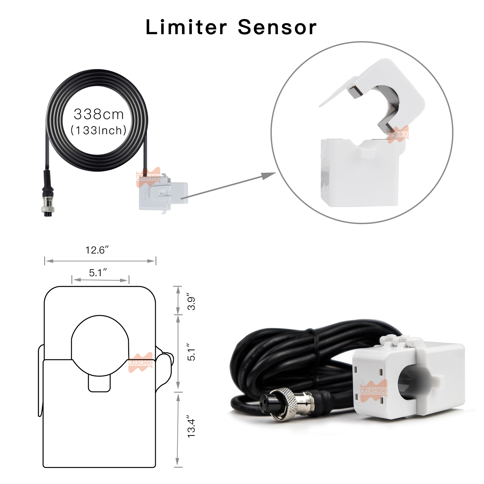 20M Limiter Sensor Kabel Voor  - Grid Tie Inverter Limiter 2000W recensie en prijs
