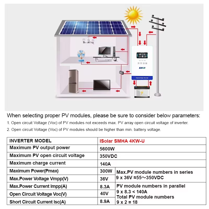 EASUN POWER Hybride Solar Inve - Grid Tie Inverter Limiter 2000W recensie en prijs