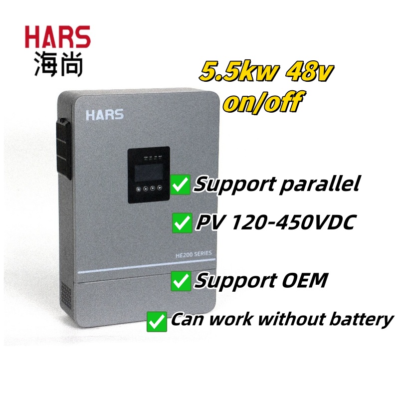 3,6kW 5,5kW 24V 48V 6,2kW Best - Hybrid Solar Inverter 5.5Kw Mppt 48V recensie en prijs